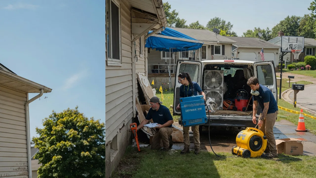 Ceiling Leak Cleanup in Troy, MO near me